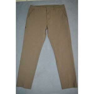 BYLT Pants Size 38x30 Tan Premium Basics Everyday 2.0 Slim Fit Men's Stretch